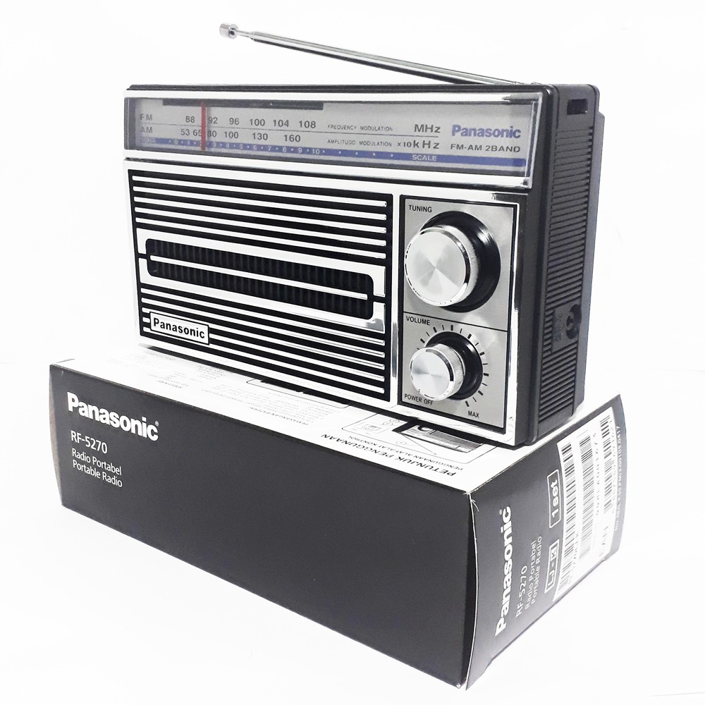 Panasonic Radio Portable RF-5270 Klasik Jadul Garansi Resmi