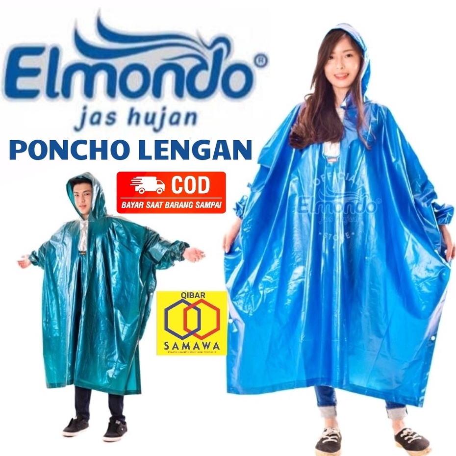 Jas Hujan Poncho Lengan FUNTASTIC 703 Elmondo