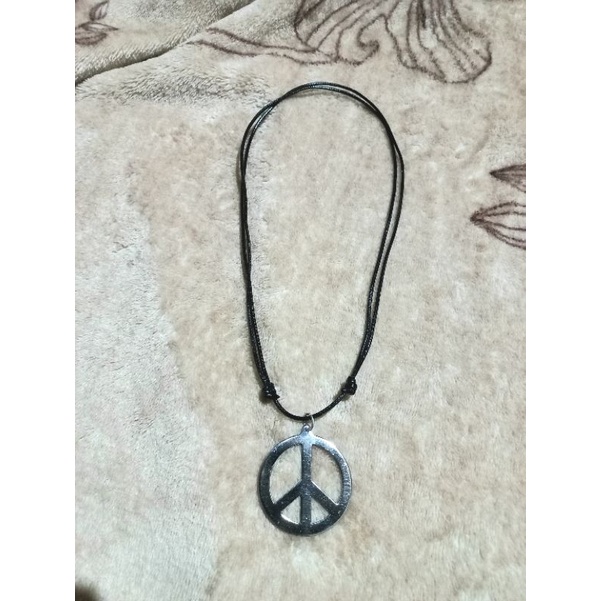 Kalung peace stainless steel