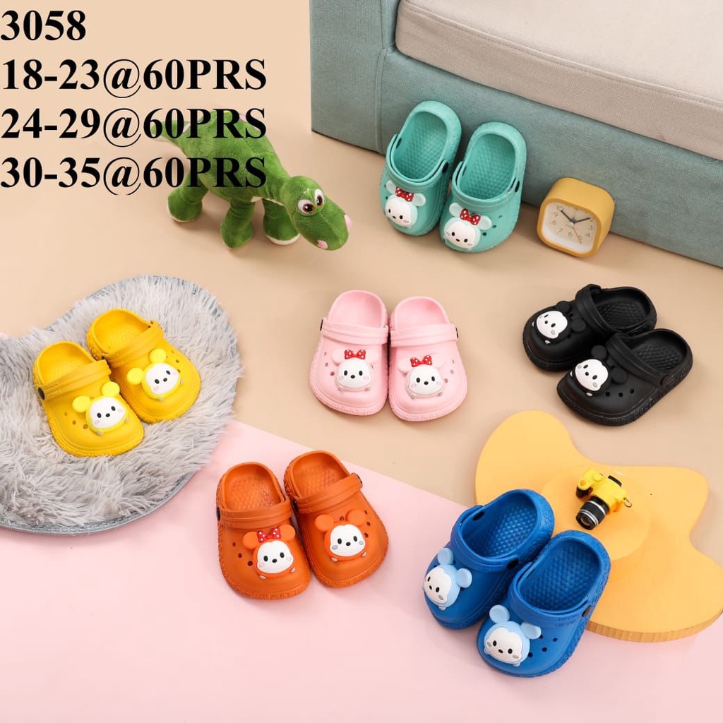 Sandal Anak Jelly Crocss MOUSE import 3058