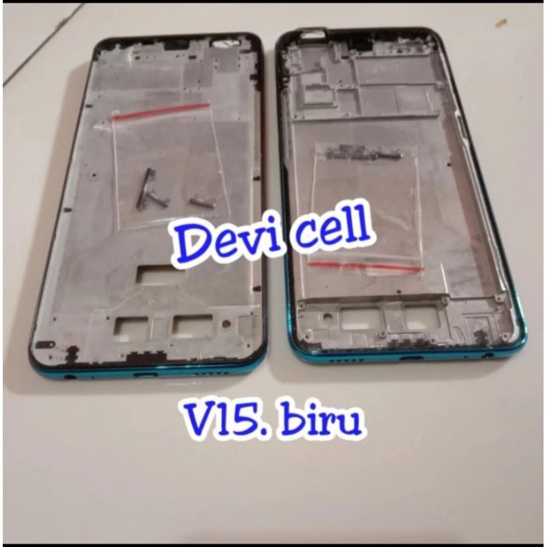 Frame lcd v15  / BAZEL BEZEL TATAKAN DUDUKAN LCD tulang casing tengah v15 originall.