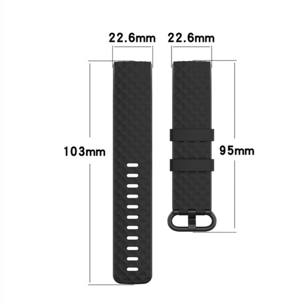 Tali Jam Watch Strap Replacement Band For Fitbit Charge 3 / 4 / 4 SE