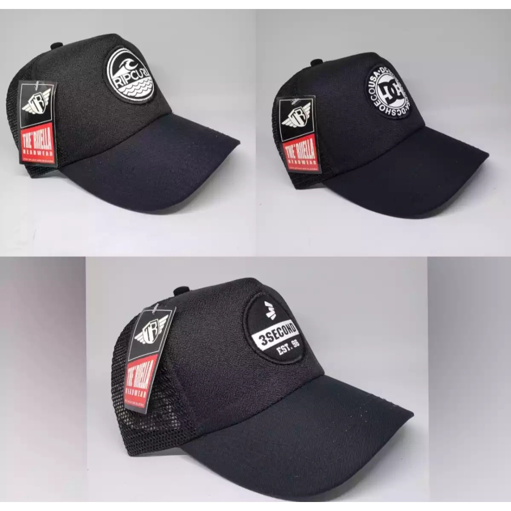 Topi Baseball Trucker Pria Termurah/Topi Jaring Combinasi Terbaru