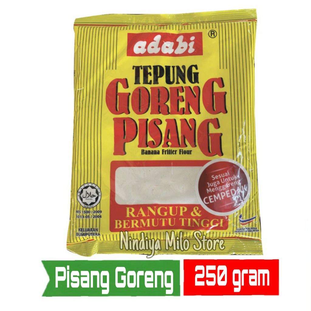 

Adabi Tepung Pisang Goreng 250 gram