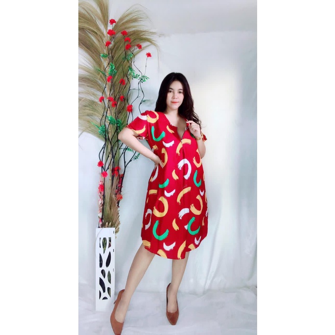 Daster Payung Busui Bali-BSI - KWS MAROON