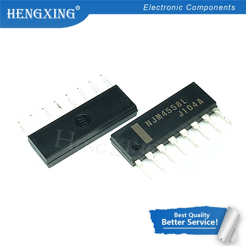 100pcs Ic NJM4558L NJM4558 NJM4560L NJM4560 SIP-8