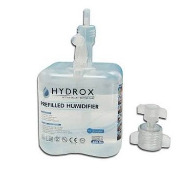 Gea | Hydrox Prefilled Humidifier O2 | Air Oksigen Steril