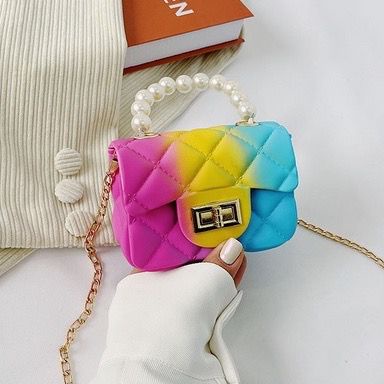 MV_Marvelouz MV805722 tas SELEMPANG Mini Rainbow Random wanita import terbaru 1kg = 6 tas EL 5722