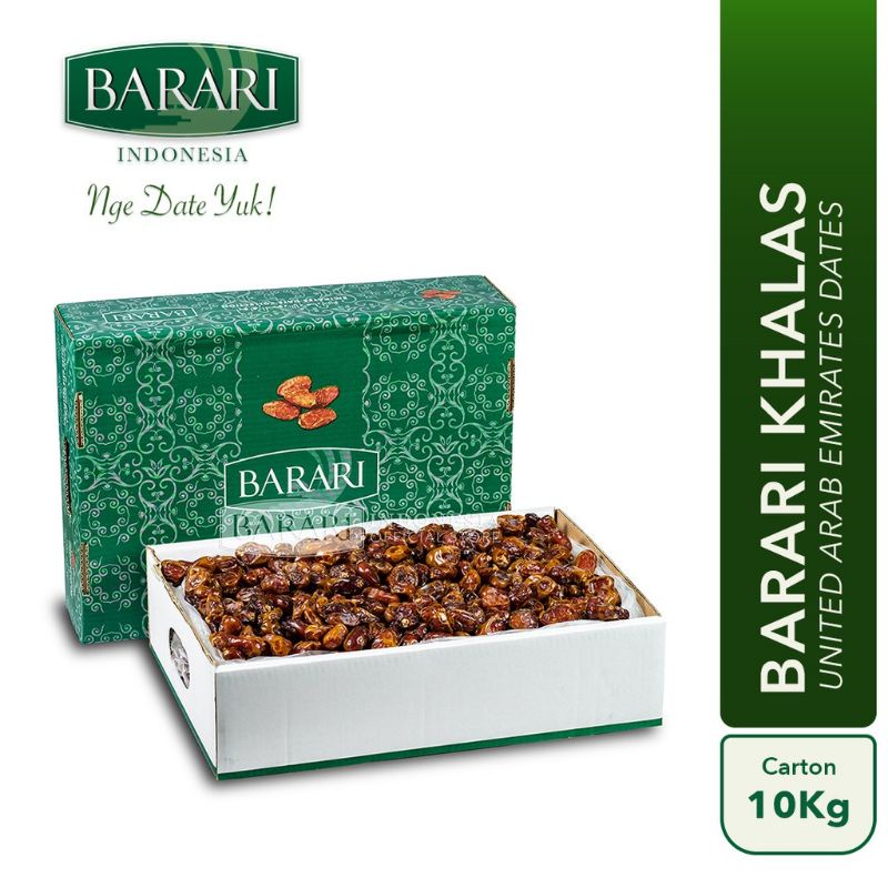 

Kurma Khalas BARARI BPOM 10kg