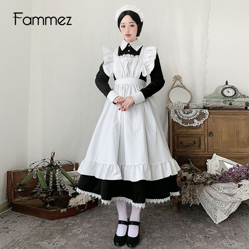 RENTAL KOSTUM MAID COSPLAY LONG