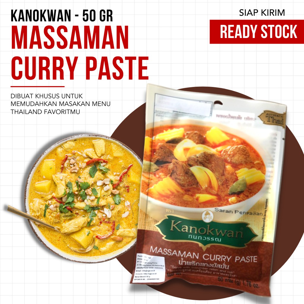 Bumbu Masak Instant Thailand Rasa Mantap - Kanokwan Paste (TERMURAH)