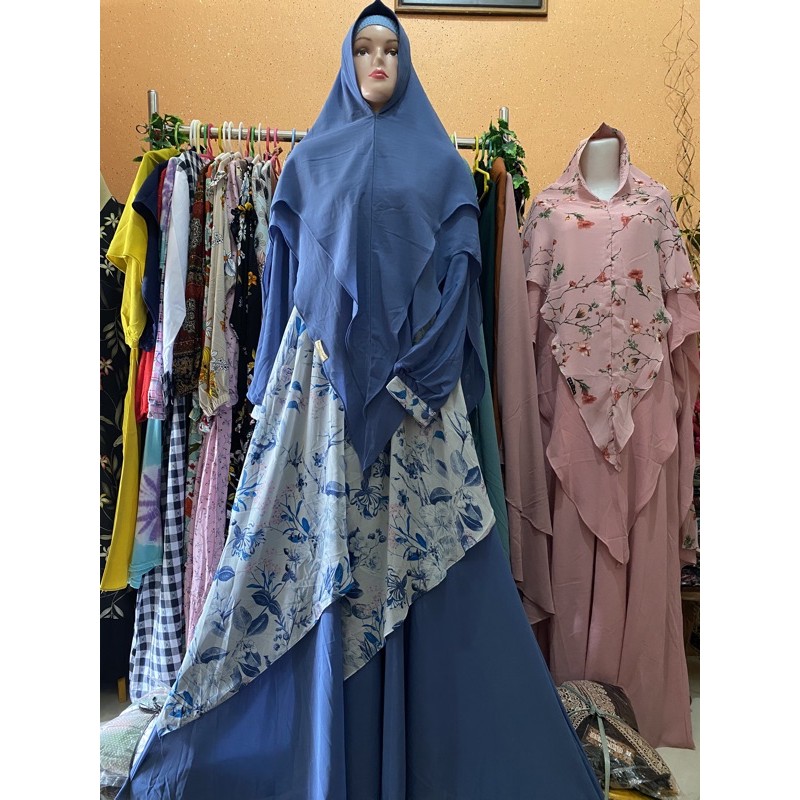 Gamis Syar'i Bunga by ANNISA SYAR'I