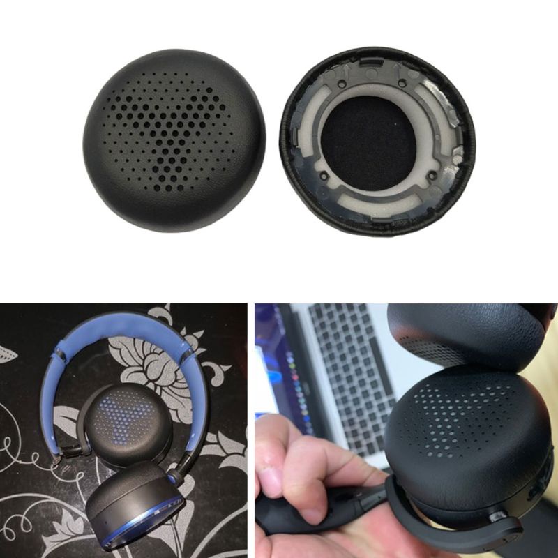 btsg 1 Pair Replacement Foam Ear Pads Pillow Cushion Cover for AKG Y500 On Ear Wireless Bluetooth-compatible Headset