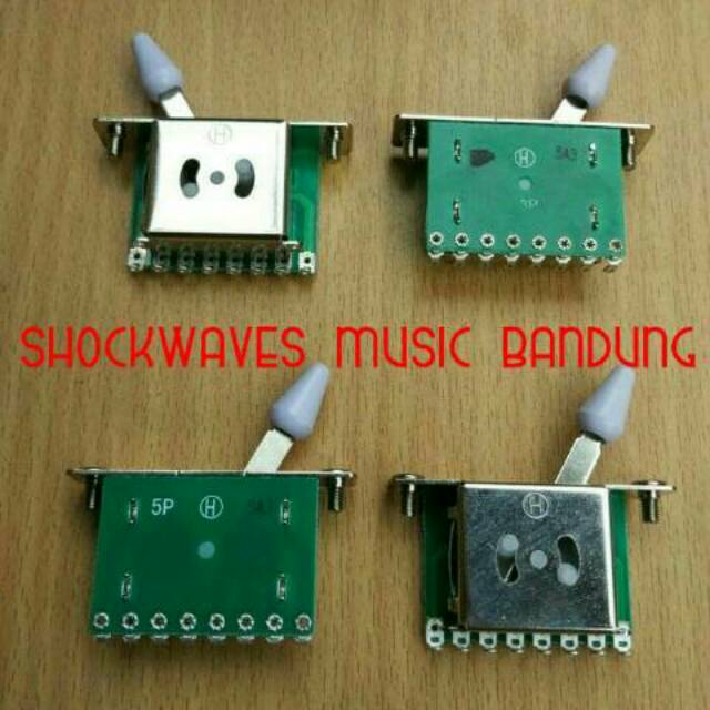 Switch Gitar 3 Way dan 5 Way