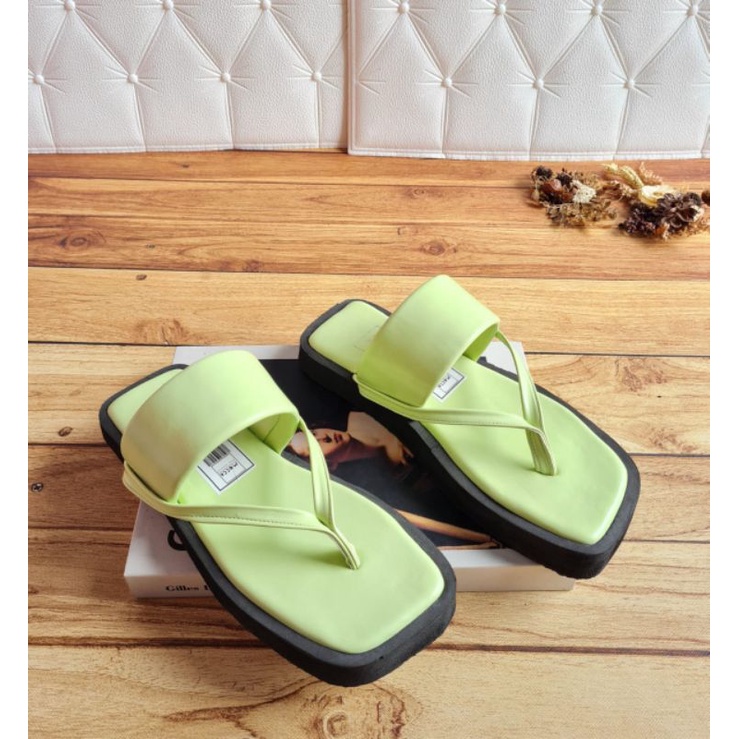 ABBUSHOES Bk 19 flip pop sepon super rania 3cm