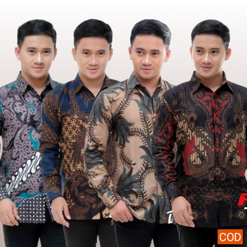 Banting Harga Batik Pria Lengan Panjang Batik Azmil Hrb026 Motif Mega Mendung Kode 002 Size M L Xl Xxl Reguler rxRa3JjiQY5ggO8