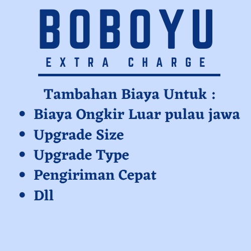 

EXTRA CHARGE BOBOYU