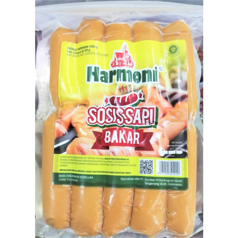 

Harmoni Sosis Bakar Sapi Mini 500gr