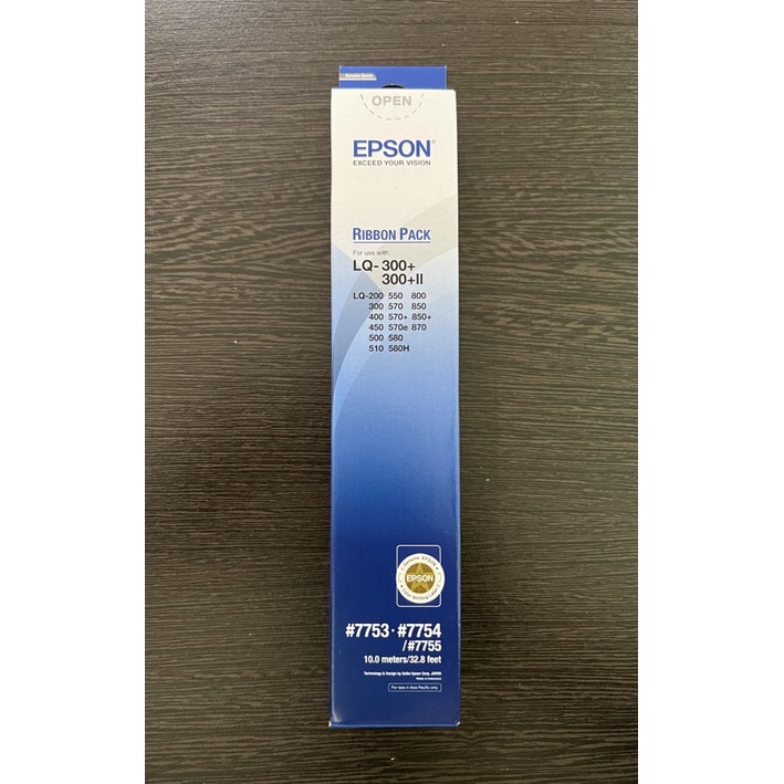 Refill Pita Epson Ribbon Pack LQ300 LQ-310 Original (7753 7754 7755)