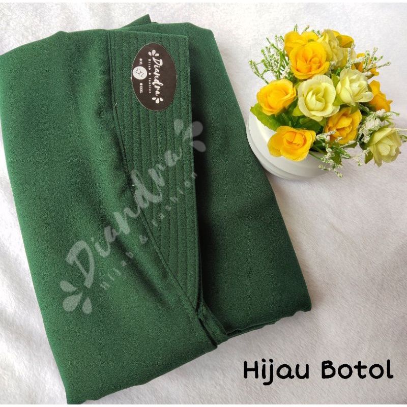 Diandra Hijab Size XL Wollycrepe Pet / Diandra Hijab / Hijab Diandra / Kerudung Diandra