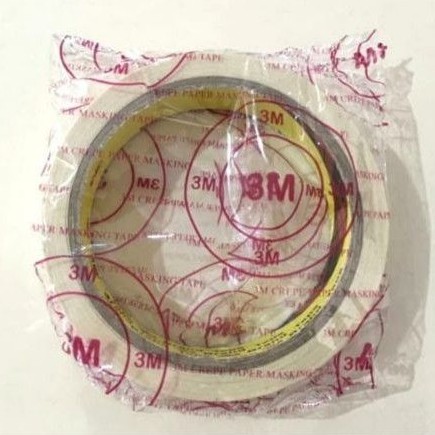 

Lakban Kertas 1 Inch 3M / Masking Tape 24 mm / 1" per 1 rol