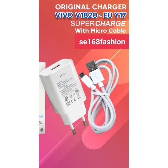 Charger Vivo micro Flash charger 3.0