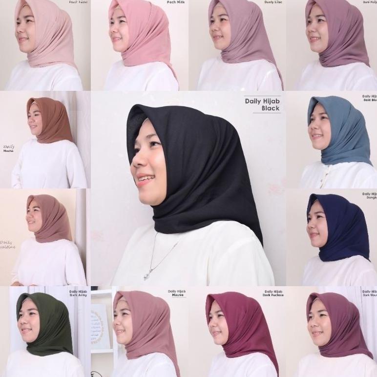 Daily Hijab Square By Hijab Mamah Icis - Koleksi 1 -