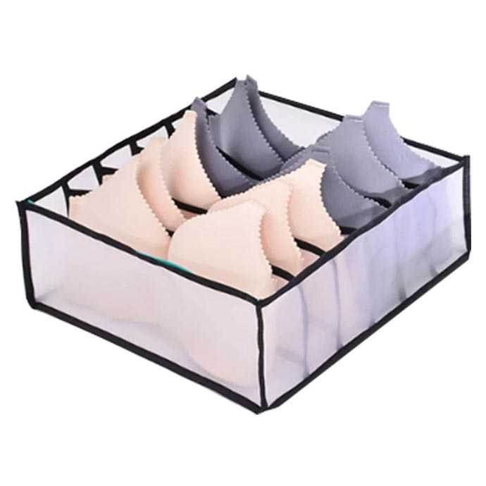 Kotak Sekat Pakaian Closet Organizer Storage Box / Rak Box Kotak Sekat Penyekat Pembatas Penyimpanan Pakaian Celana Dalam Dalem Dalm Daleman Bra Bh Cd Kaus Kaos Kaki Pakaian Anak Bayi Plastik Laci Lemari Storage Organizer Serbaguna Anti Air Anti Debu Mura