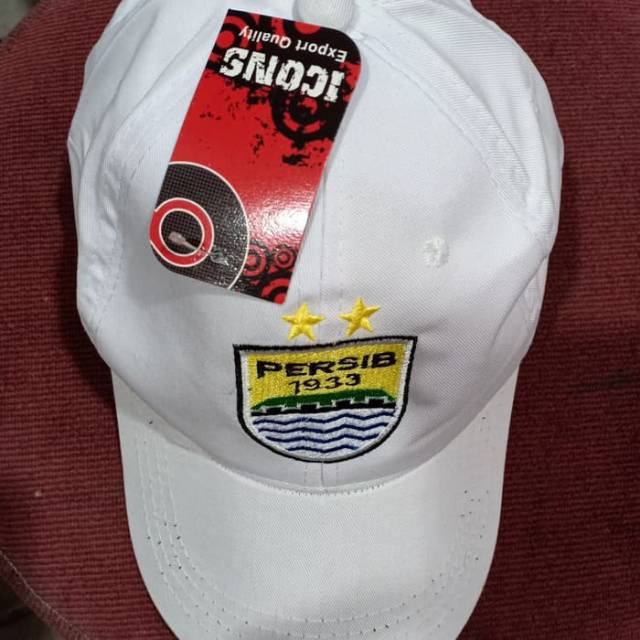 TOPI PERSIB ORIGINAL PRODUK BORDIR TEBAL