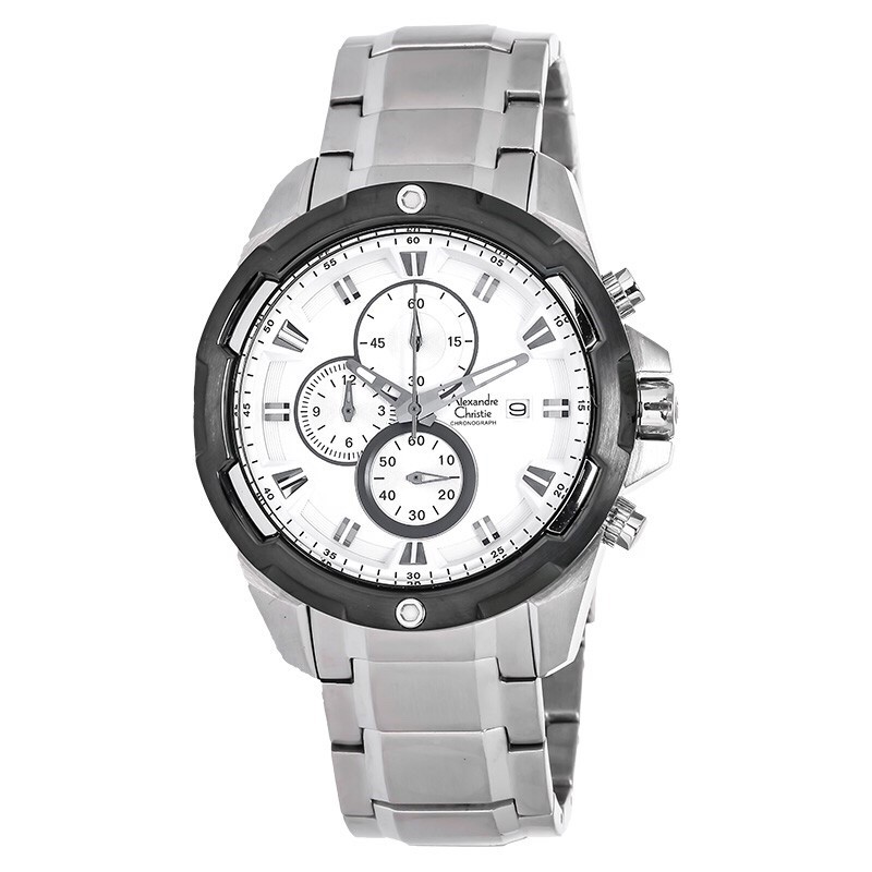 Alexandre Christie AC 6305 MC Pria Chronograph Sport [Silver]