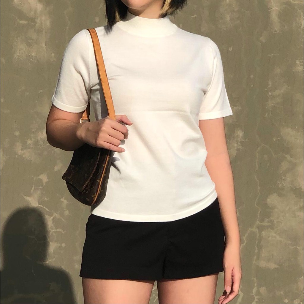 Knitme Bisera Short Sleeve Pullover