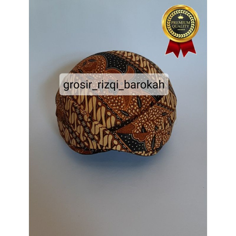 BLANGKON SOLO (Dewasa) / TOPI TRADISIONAL / TOPI ADAT / KUPLUK / PELINDUNG KEPALA JAWA