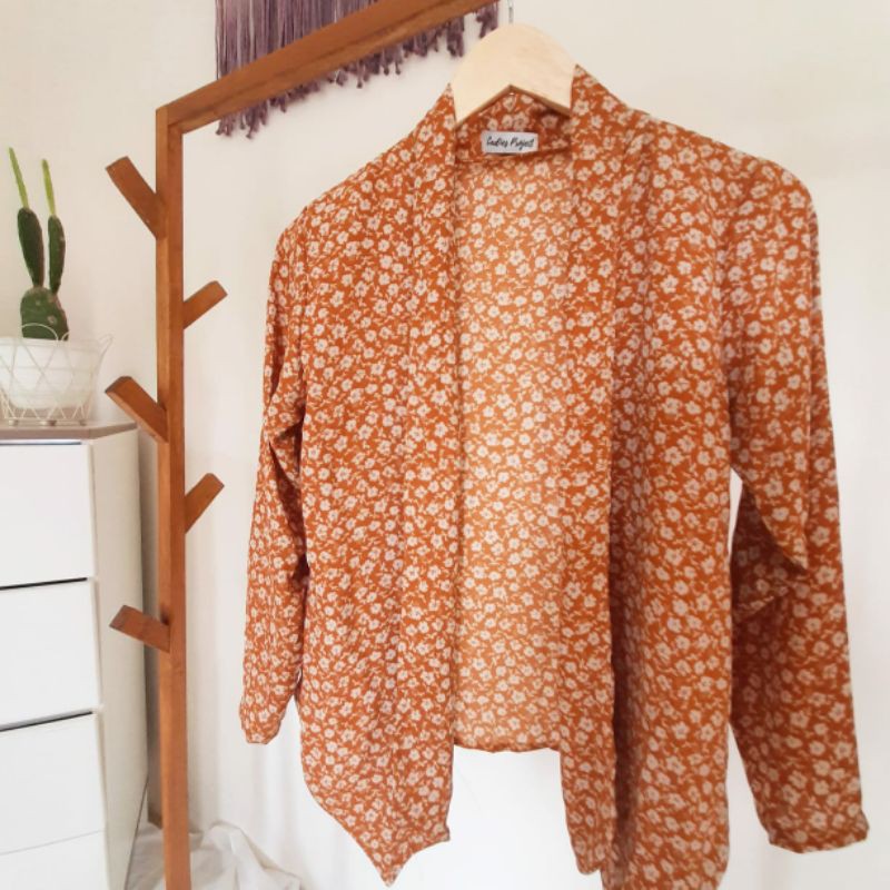 Ladies Project  - Outer Motif Bunga - Vintage Outer- Flower Outer