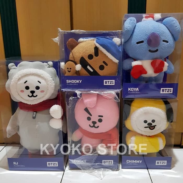 bt21 christmas plush