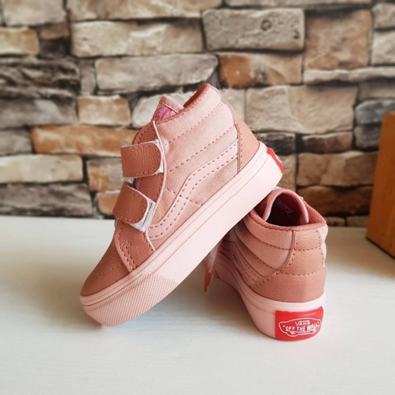 Sepatu vans sk8 hi pink womens sepatu anak anak sepatu baby sepatu sekolah