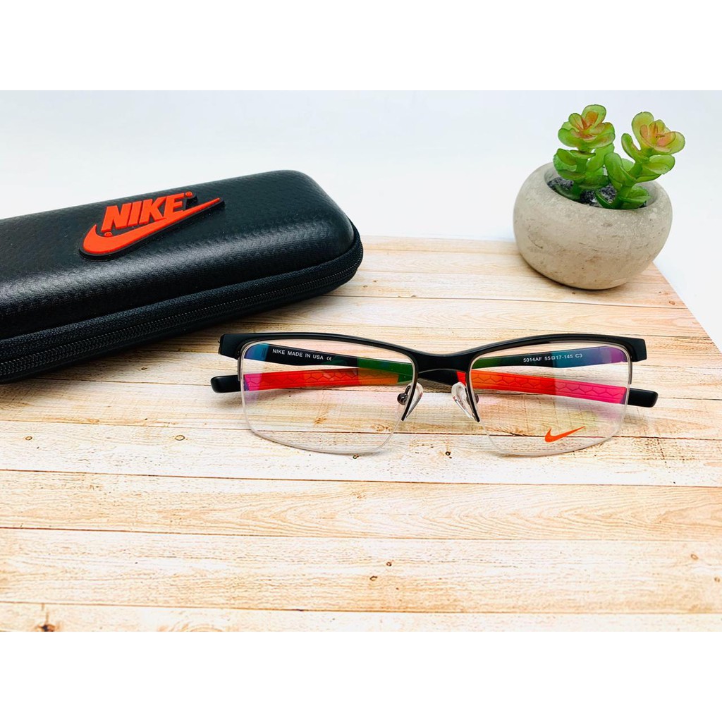 FRAME KACAMATA NIKE MOREL 5014AF USA GAGANG MERAH