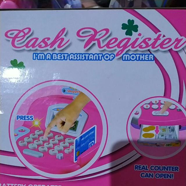 Mainan Anak Kasir Kasir Cash Register Jumbo Pr 17204