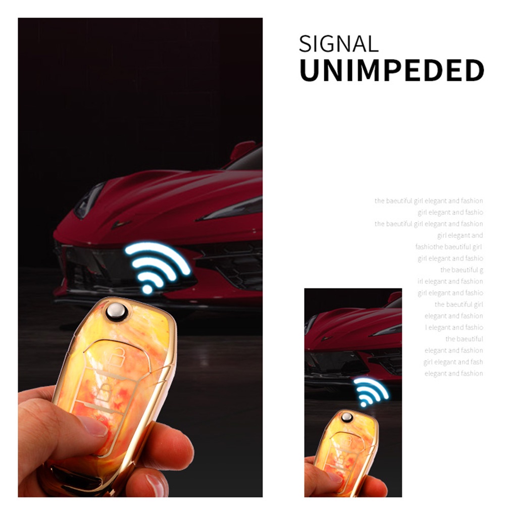 Casing Kunci Remote Mobil Untuk Ford Focus 3 4 ST Mondeo 5 MK5 Mustang F-150 Explorer Edge Fiesta Kuga MK3