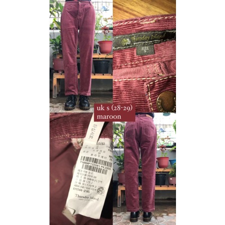 Celana Chino,Corduroy,Rok Uniqlo second