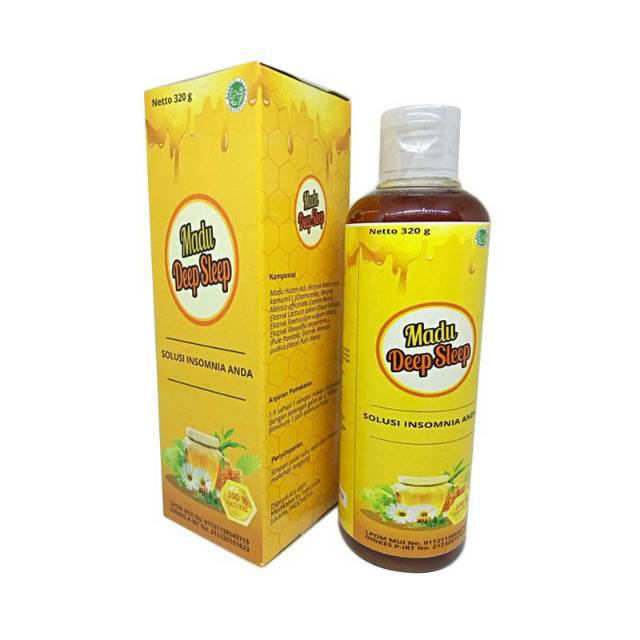 

MADU DEEP SLEEP 320 GR HERBAL INSOMNIA TIDUR NYENYAK