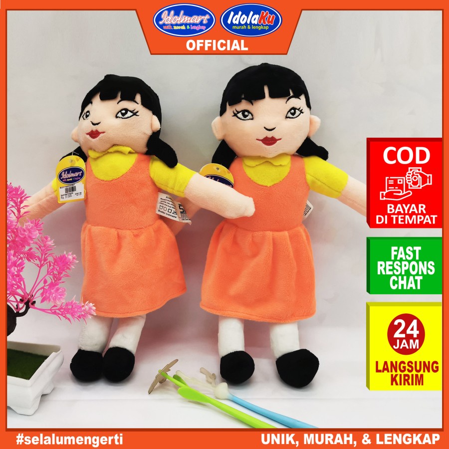 IDOLMART Boneka squid game young hee | boneka viral squid game Idolmart Surabaya