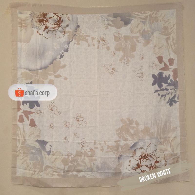 KERUDUNG VOAL SEGI EMPAT FLOWER BLOOM SERIES