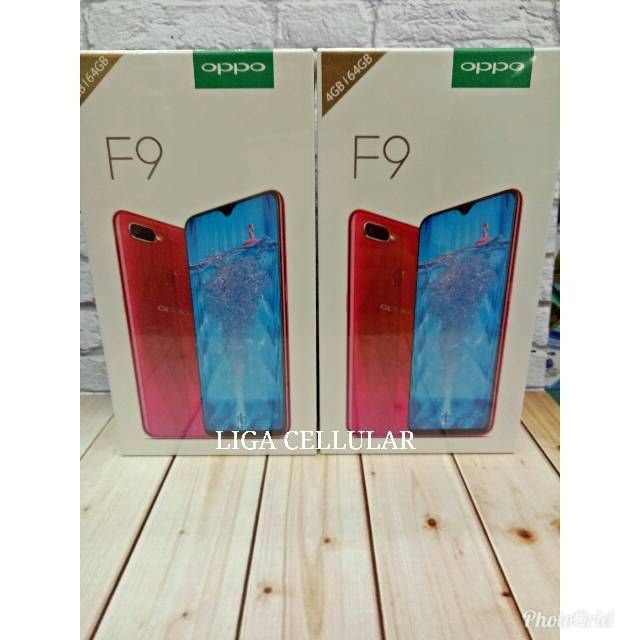 Hp Oppo F9 Purple,Red,Blue Ram 4 64gb Garansi resmi 1 tahun