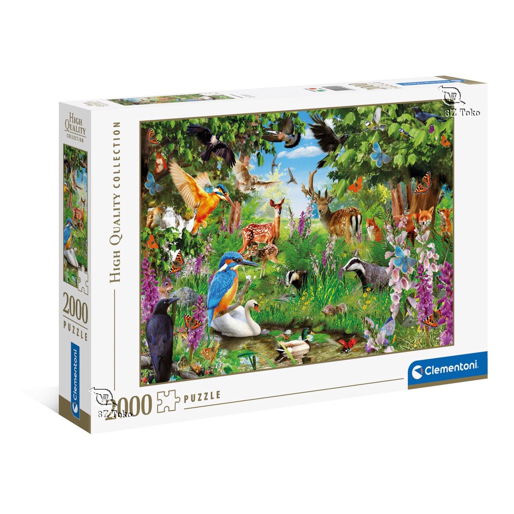 Jigsaw Puzzle: Clementoni - Fantastic Forest - 2000 Piece