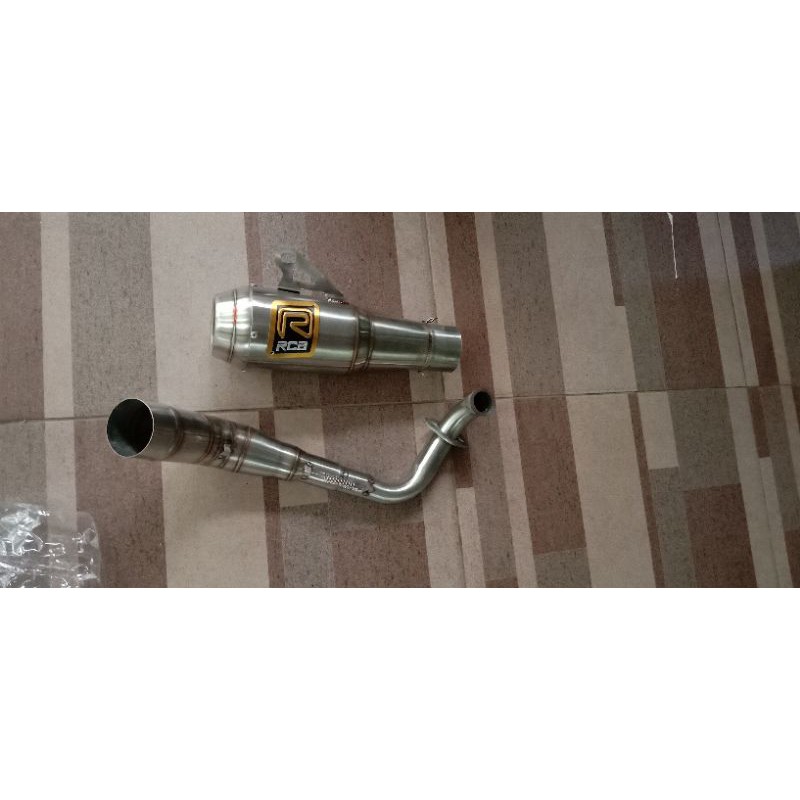 knalpot rcb kolong atas Vario 150 Beat scopy