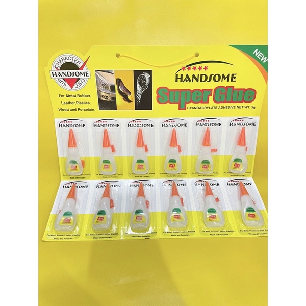 lem besi / super glue handsome / power glue / lem metal lem kayu lem kulit lem kaca