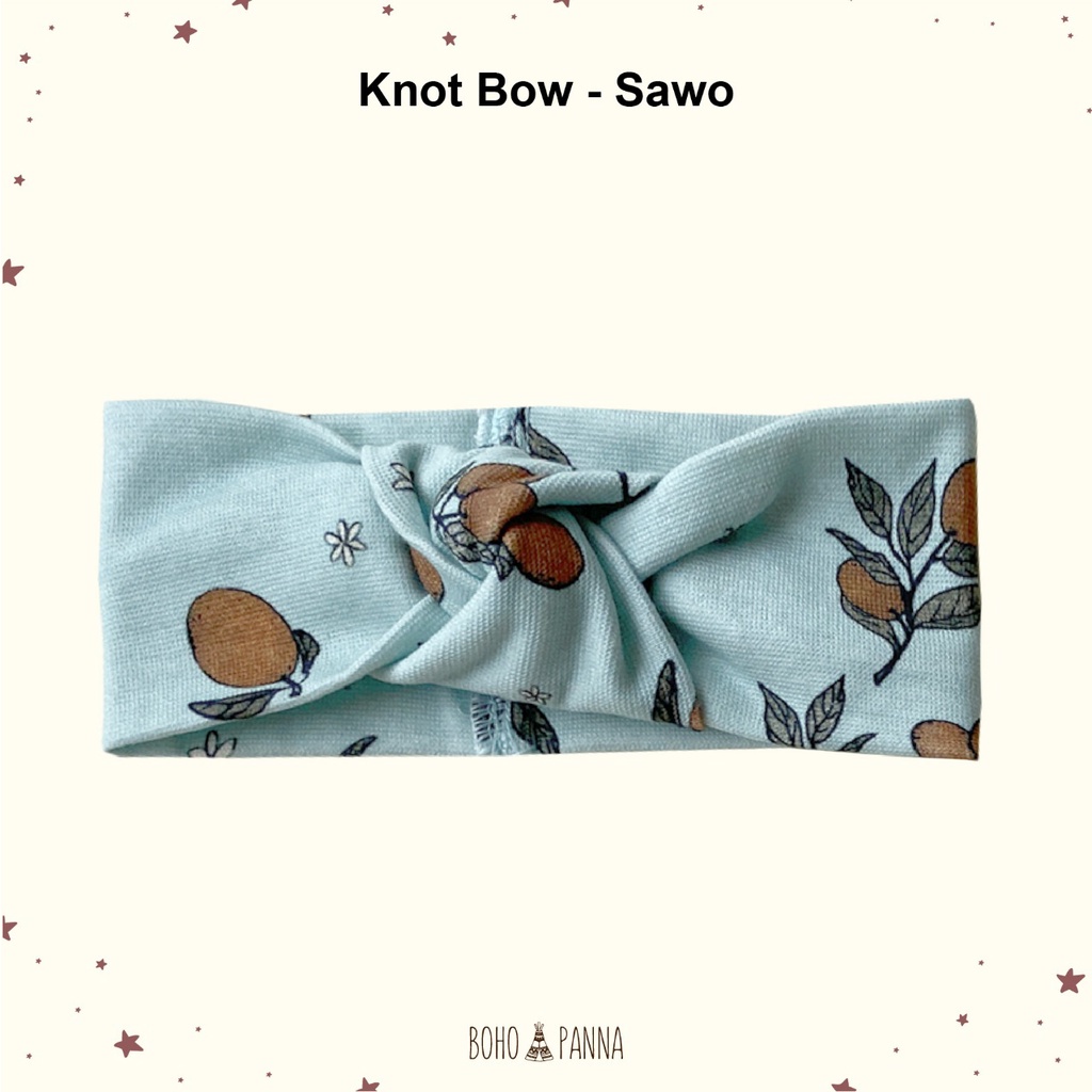 BOHOPANNA Knot Bow - Bandana Pita Bayi