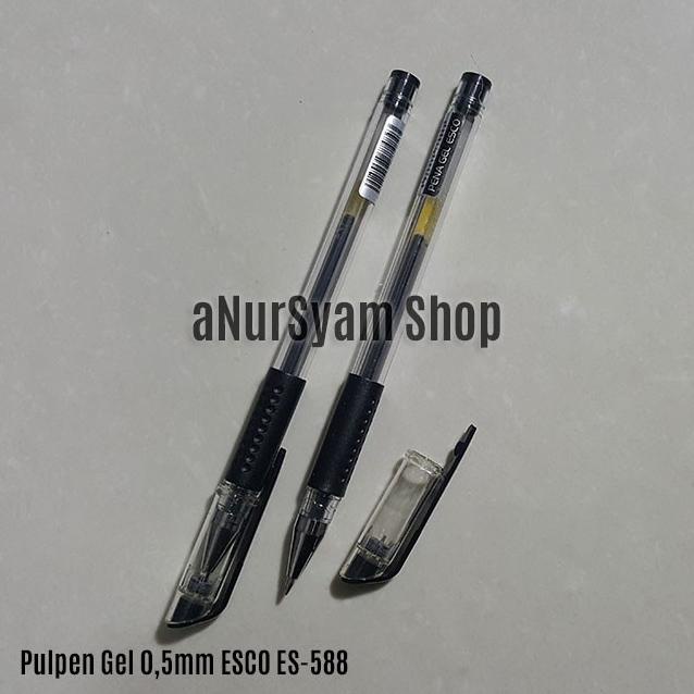 

Pulpen Gel 0,5mm ESCO ES-588 anursy44 Juara