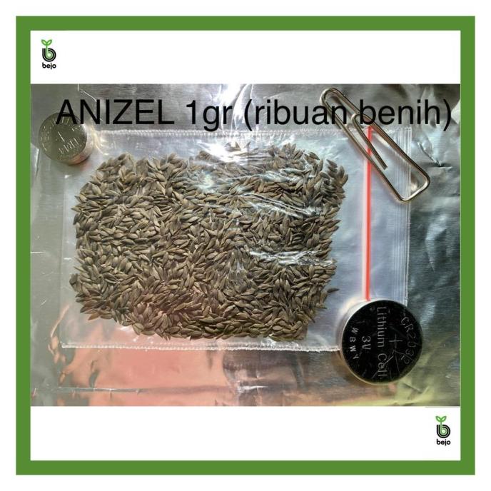 ((COD)) Benih / Biji / Bibit BEJO ANIZEL Selada Batavia - Kemasan 1 Gram PROMOKode 4961