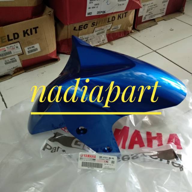 Spakbor depan nmax biru original yamaha